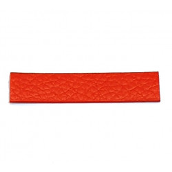 Cuir pour bague rouge/bleu