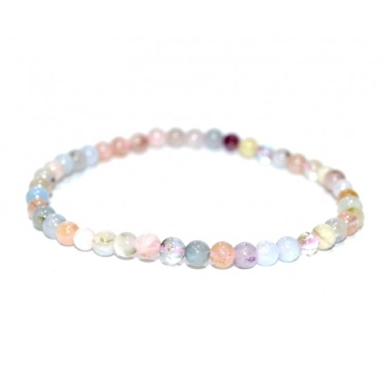 Morganite Bracelet 4mm