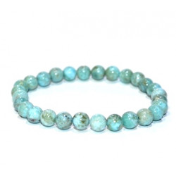 Larimar Bracelet 6mm