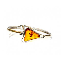 bracelet ambre argent 