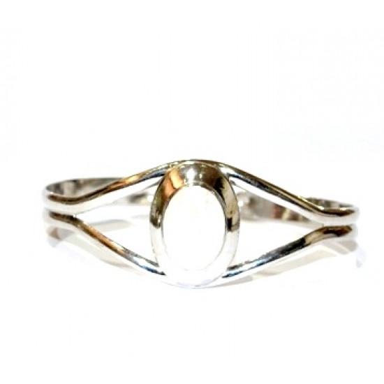 Sterling Silver Moonstone Bracelet