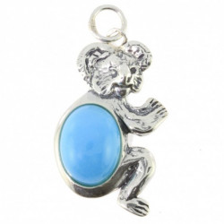 Sterling Silver Turquoise Pendant