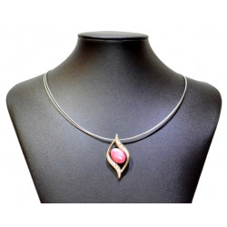 rhodonite necklace