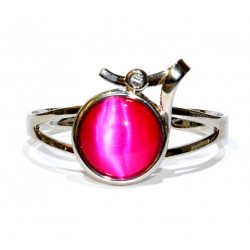 cat eye bracelet pink