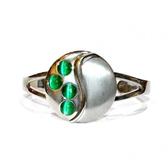 cat eye bracelet green