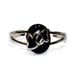 cat eye bracelet black