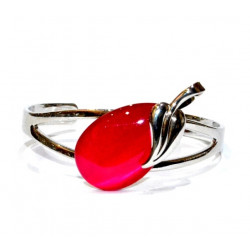 cat eye bracelet pink