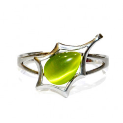 cat eye bracelet green