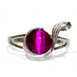 cat eye bracelet fuchsia