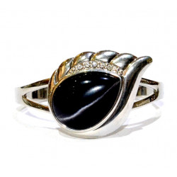 cat eye bracelet black