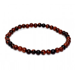 Mahogany Obsidian Bracelet 4mm