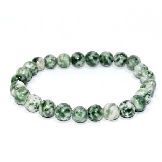 moss agate bracelet 6mm kids 