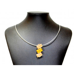necklace cats eye yellow