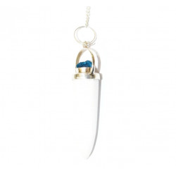 scolecite and cavansite pendulum