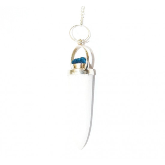 scolecite and cavansite pendulum