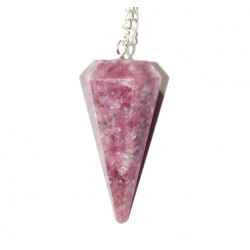lepidolite pendulum