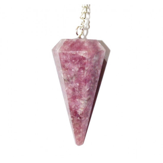lepidolite pendulum