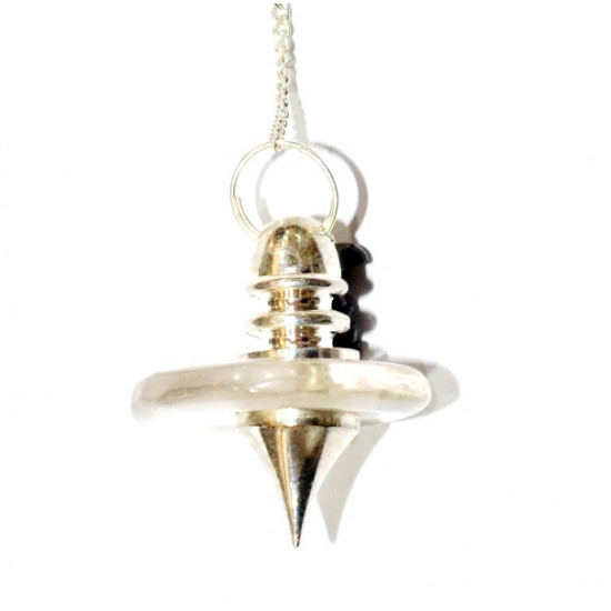 Crystal quartz pendulum