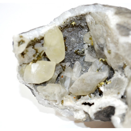 marcasite on calcite