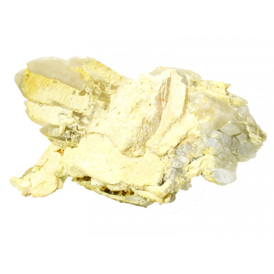 microcline (feldspar) - quartz
