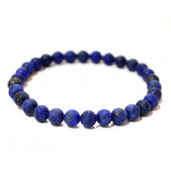 Lapis Lazuli Bracelet 6mm Matte 