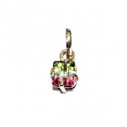 Sterling Silver tourmaline pendant