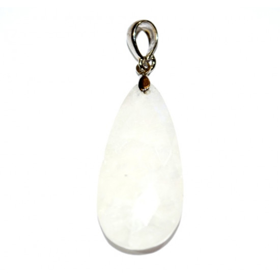 Sterling Silver Moonstone Pendant P46-00