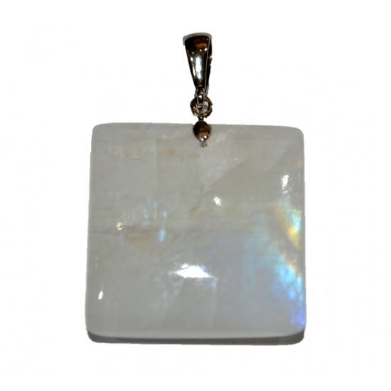 Sterling Silver Moonstone Pendant P92-00