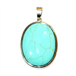 howlite pendant