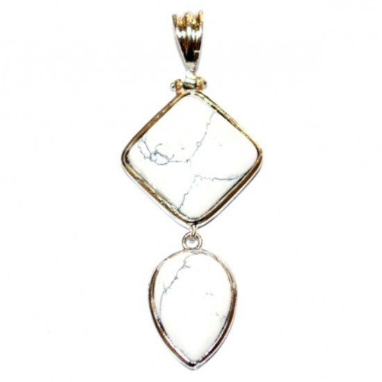 magnesite pendant