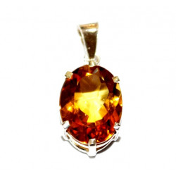 Sterling Silver Citrine pendant