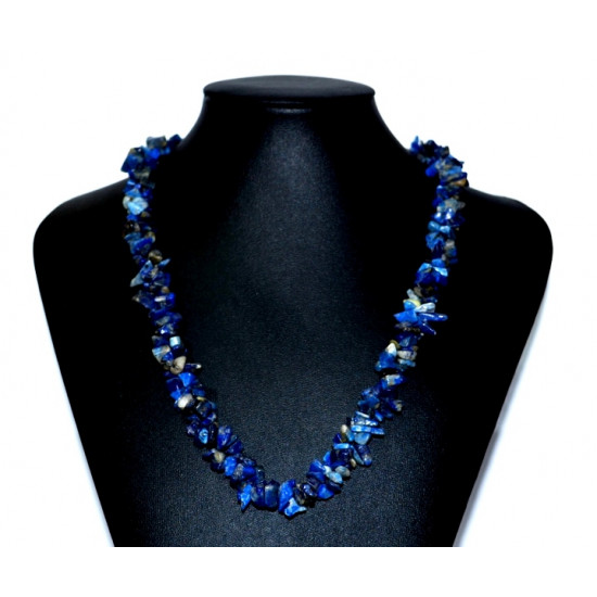 chips lapis lazuli necklace