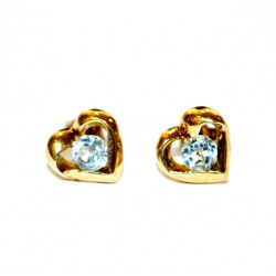 blue topaz earrings