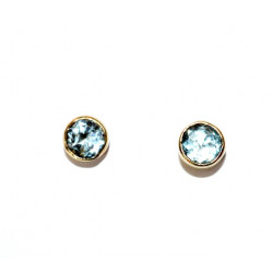 blue topaz earrings