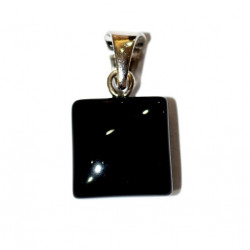 Sterling Silver Black Onyx Pendant P10-00