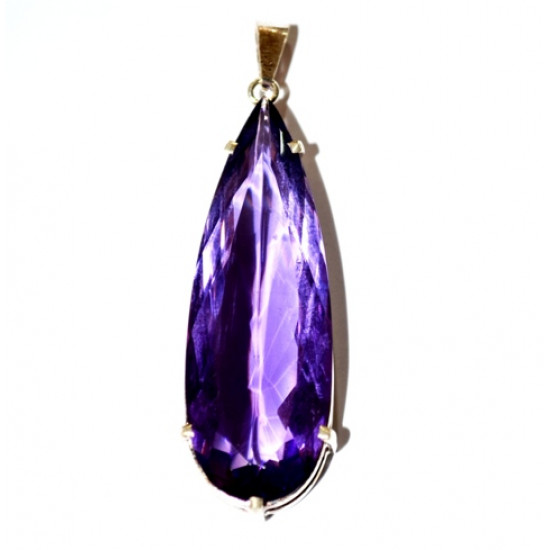 Sterling Silver amethyst pendant