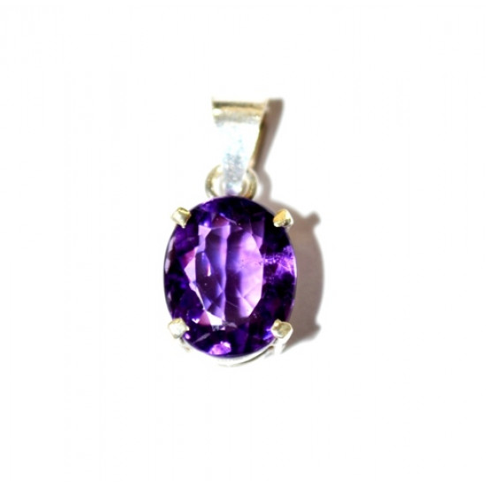 Sterling Silver amethyst pendant