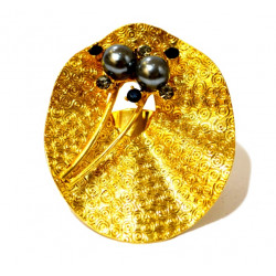 gold medici ring
