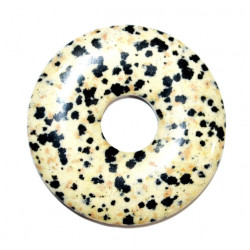 Dalmatian jasper donut 3cm