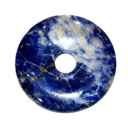 sodalite donut 3 cm