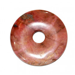 rhodonite donut 5 cm 