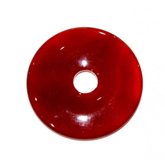carnelian donut 4 cm