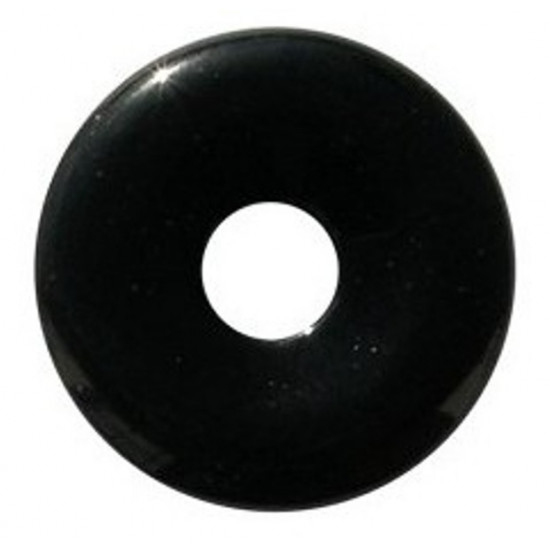 black tourmaline donut 4 cm