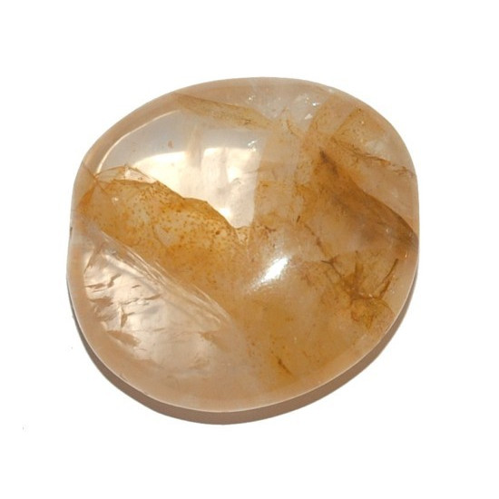 palm stone yellow hematoid quartz palm stone yellow hematoid quartz