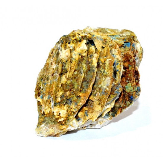 barite - azurite - malachite - tetrahedrite - bindheimite