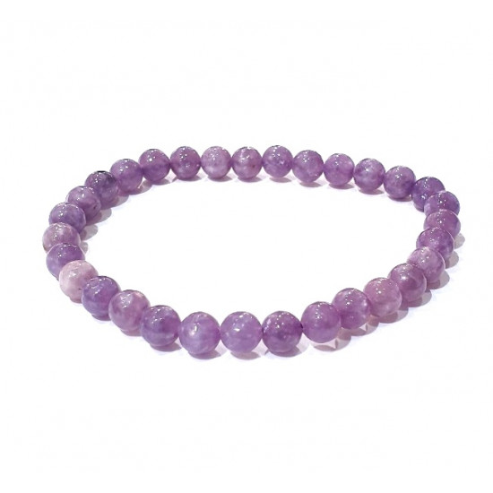 Lepidolite Bracelet 6mm Lepidolite Bracelet 6mm