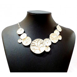 white tree necklace