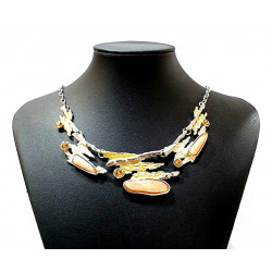 yellow keysa necklace