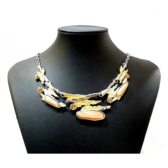 yellow keysa necklace