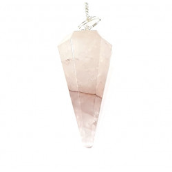 red Hematoid quartz pendulum